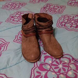 🎃Kohl's brown boots women's 9.5